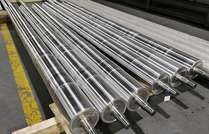 aluminum roller for tissue converting production